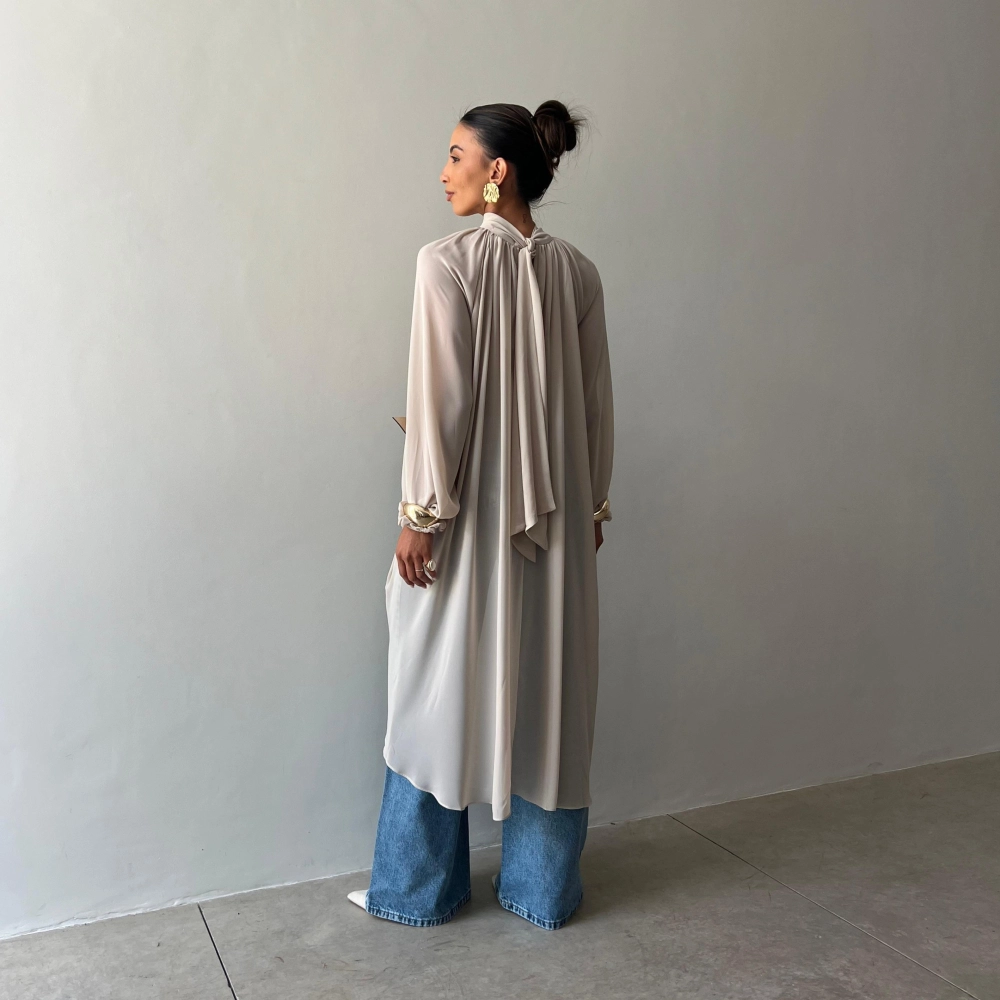 Bata Aline - Cinza