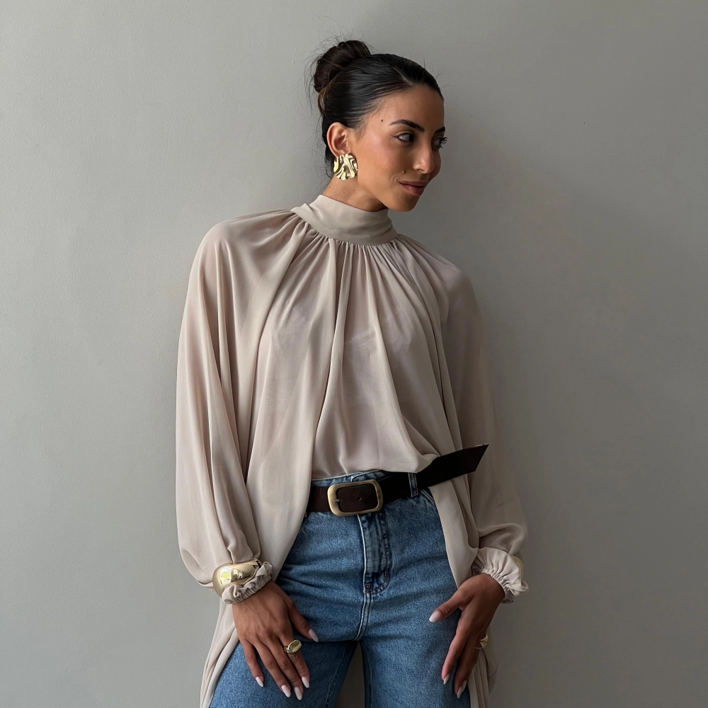 Bata Aline - Cinza