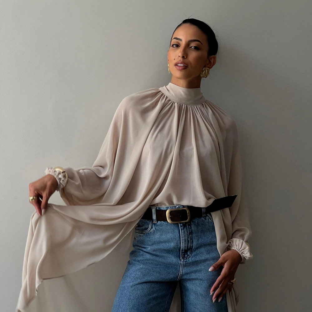 Bata Aline - Cinza