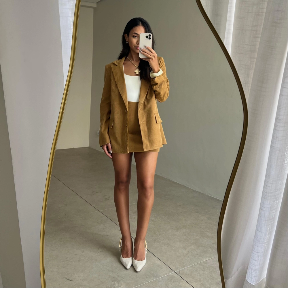 Blazer Isadora - Caramelo
