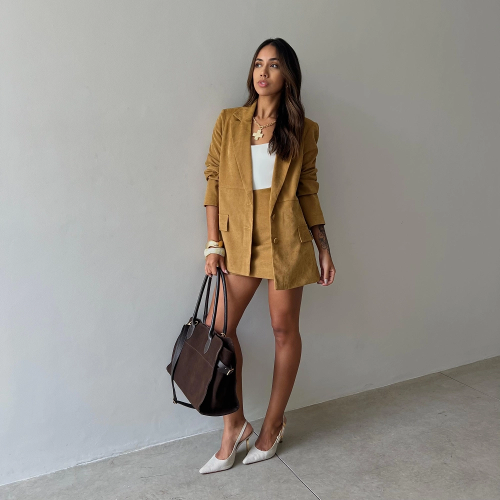 Blazer Isadora - Caramelo