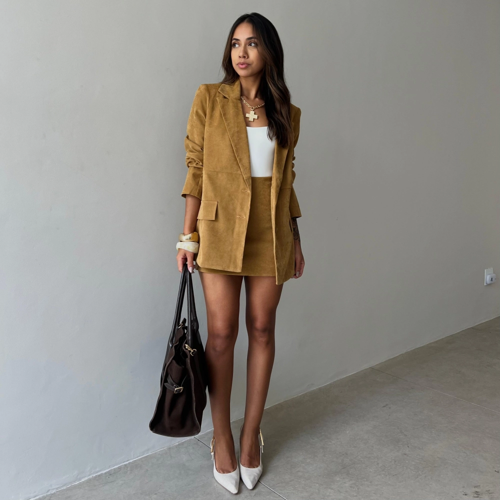 Blazer Isadora - Caramelo