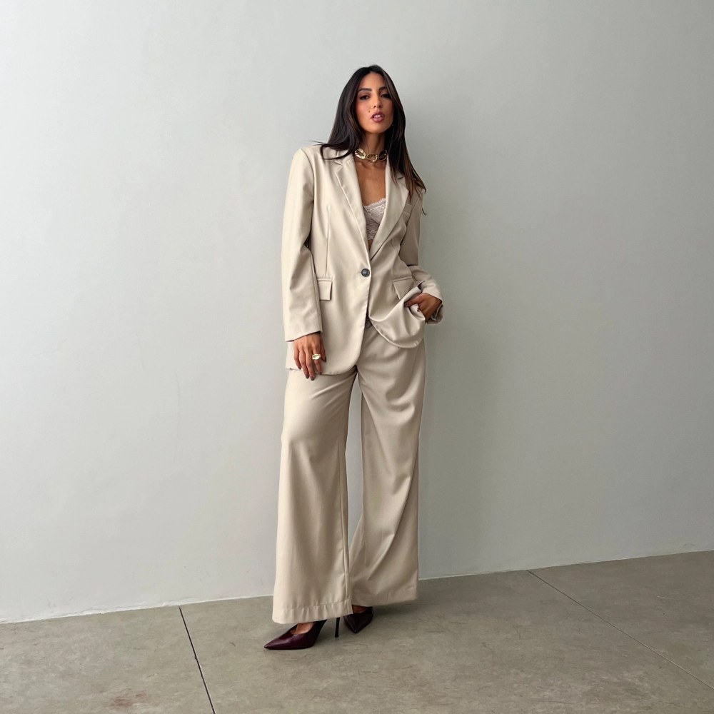 Blazer Yasmin - Bege