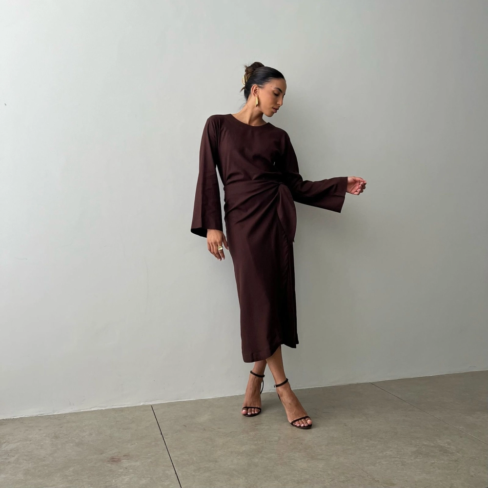 Blusa Bianca - Marrom