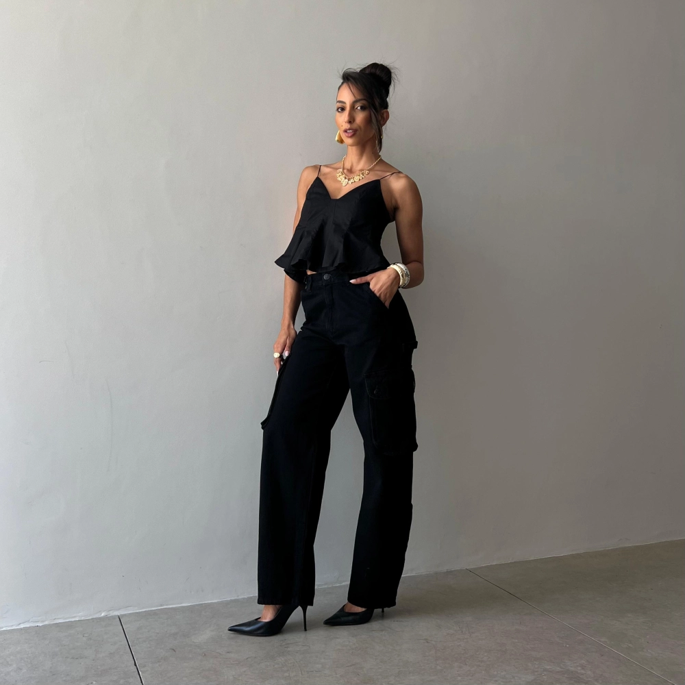 Blusa Emilly - Preto