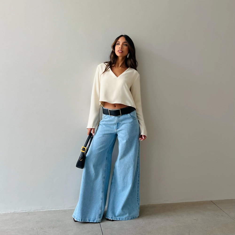 Blusa Emily - Areia