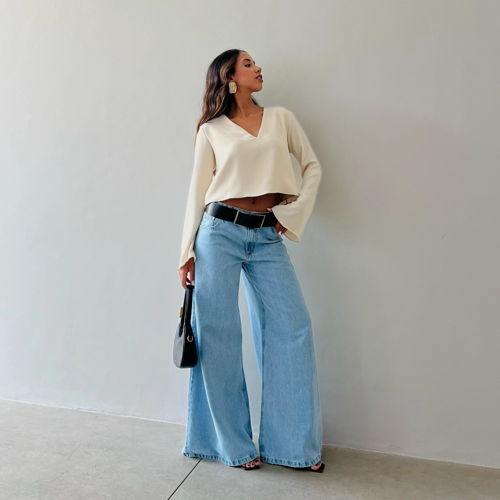 Blusa Emily - Areia
