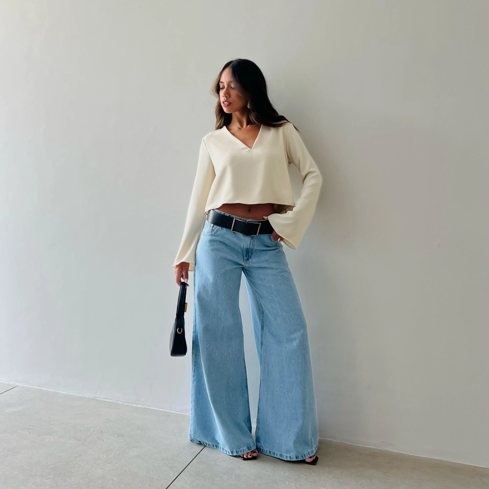 Blusa Emily - Areia