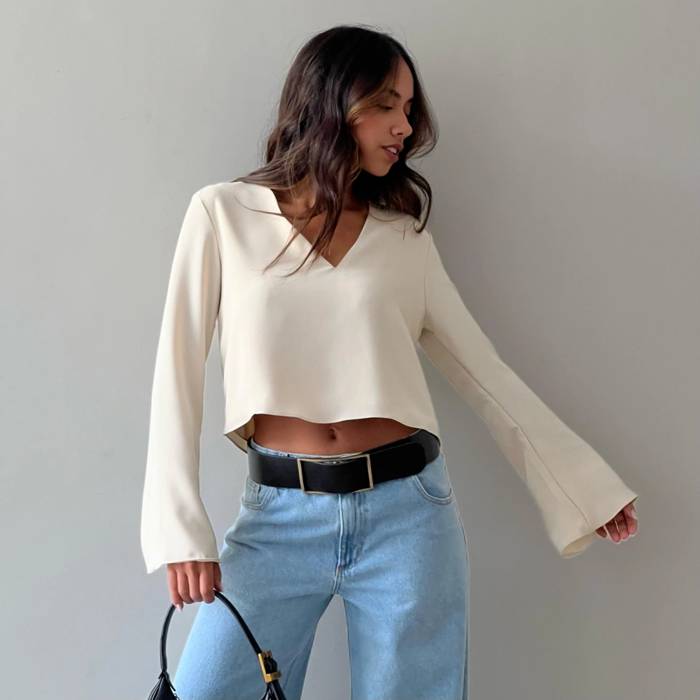 Blusa Emily - Areia