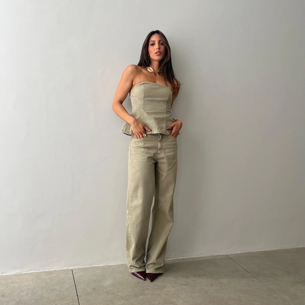 Blusa Mavie - Verde Oliva