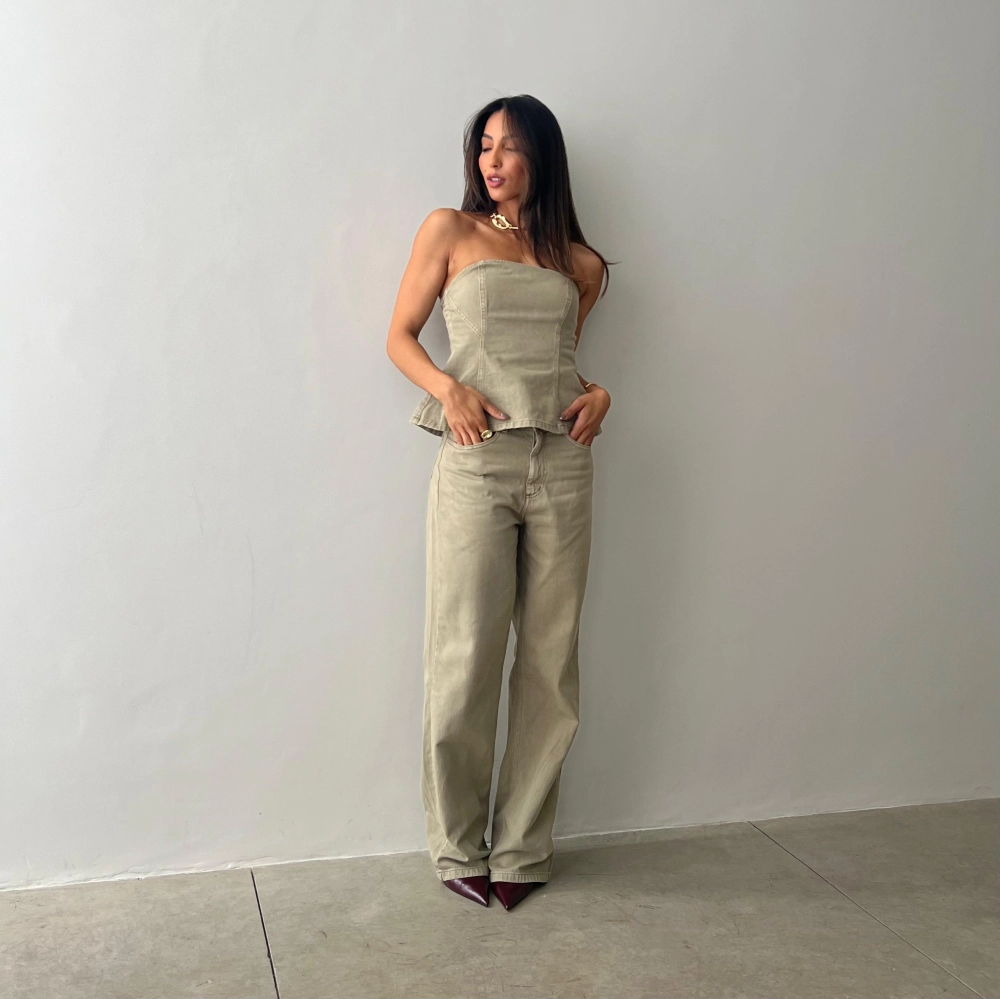 Blusa Mavie - Verde Oliva