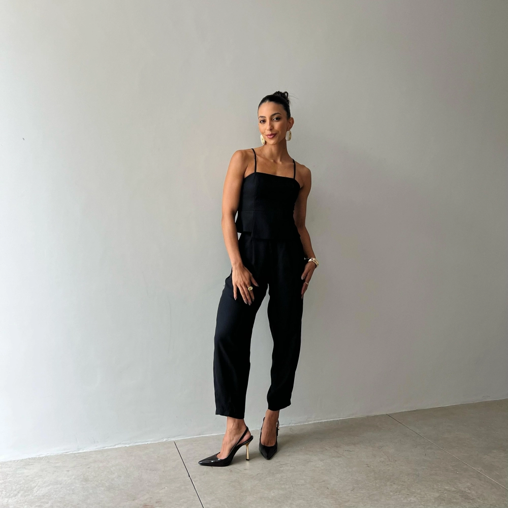 Calça Alfaiataria Gabriela - Preto