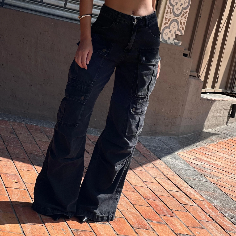Calça Cargo Haley - Preto