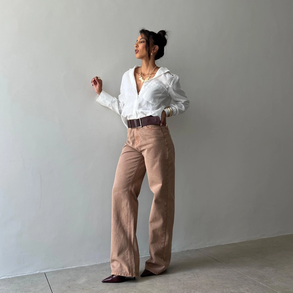 Calça Teresa - Cappuccino