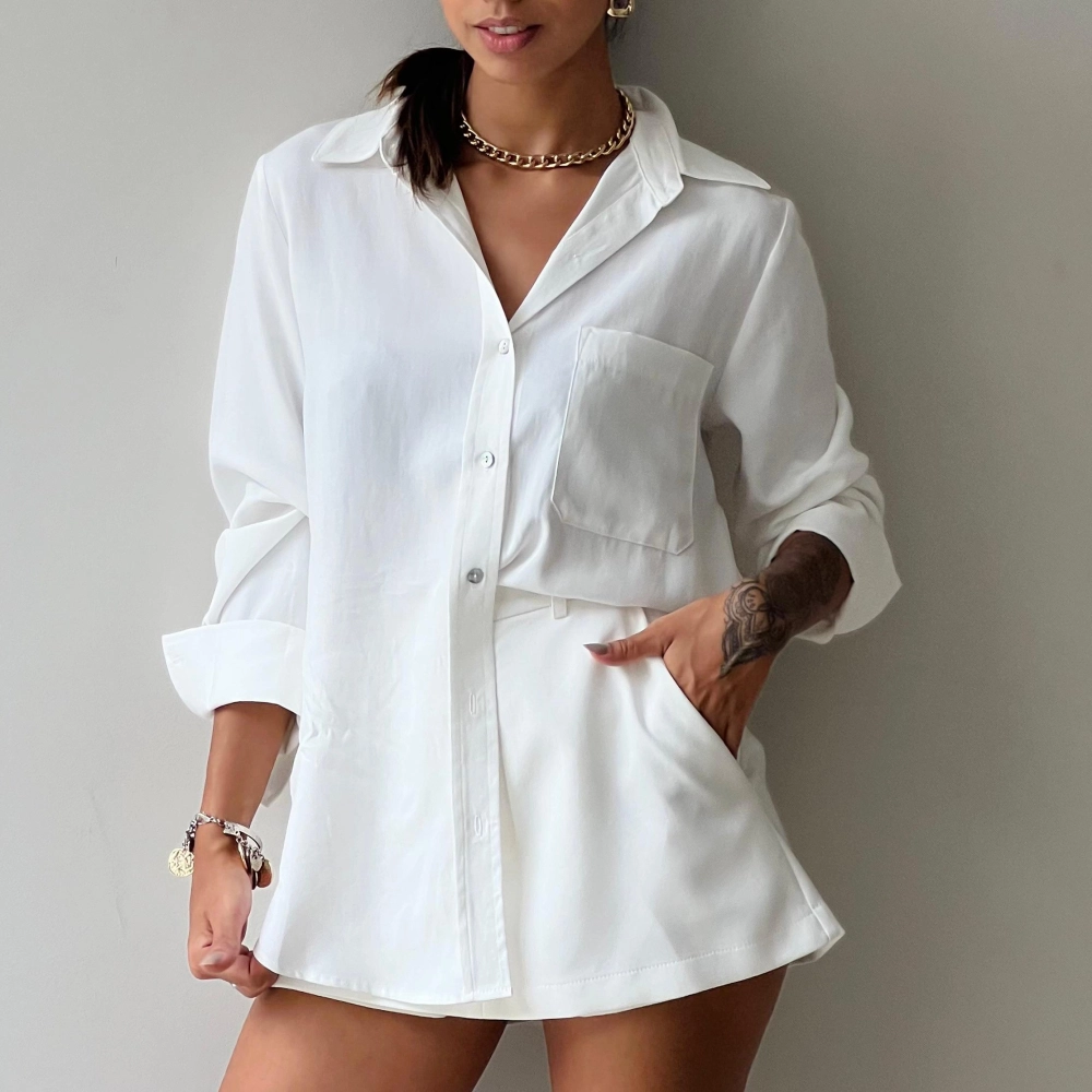Camisa Hellena - Branco