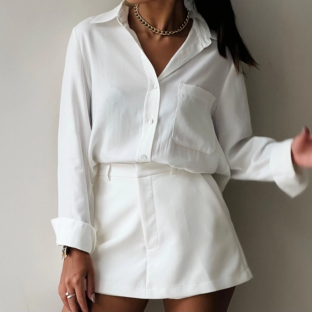 Camisa Hellena - Branco