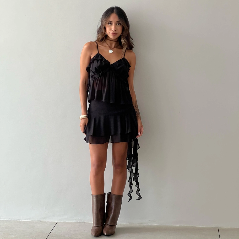 Conjunto Anny - Preto