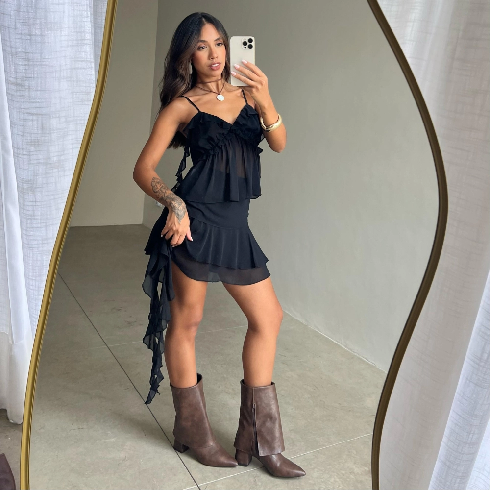 Conjunto Anny - Preto
