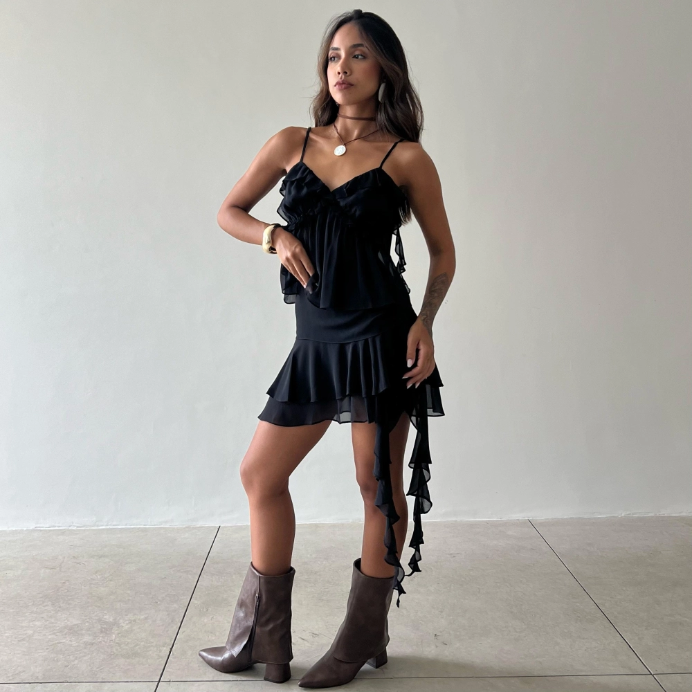 Conjunto Anny - Preto