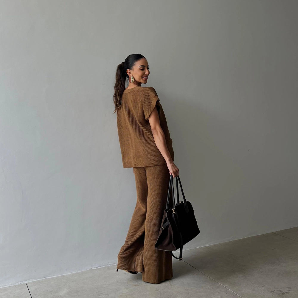 Conjunto Helen - Marrom