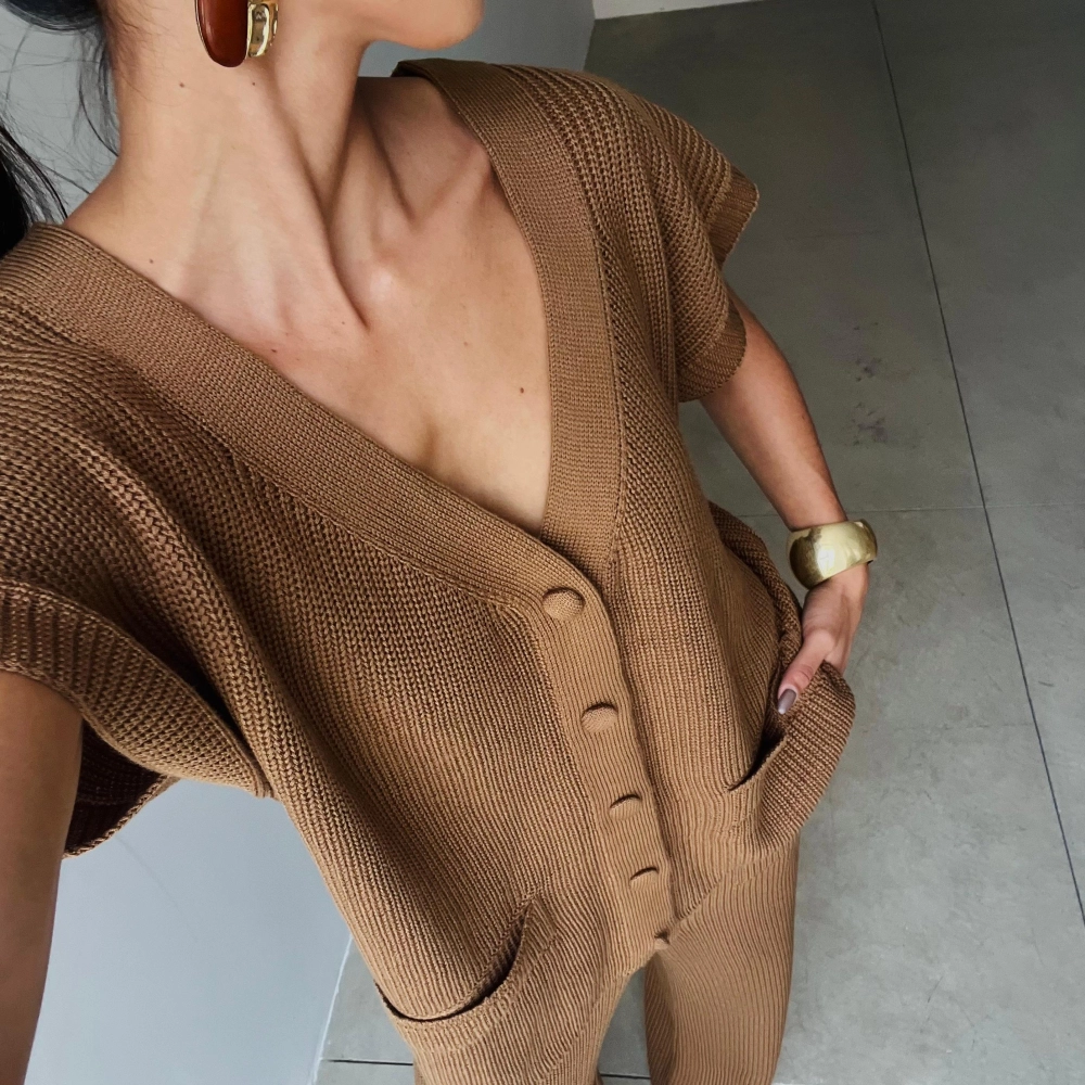 Conjunto Helen - Marrom