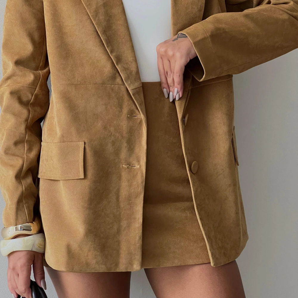 Shorts Saia Isadora - Caramelo