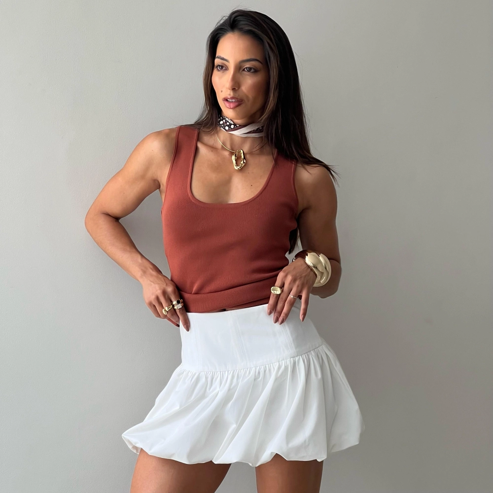 Saia Jade - Branco