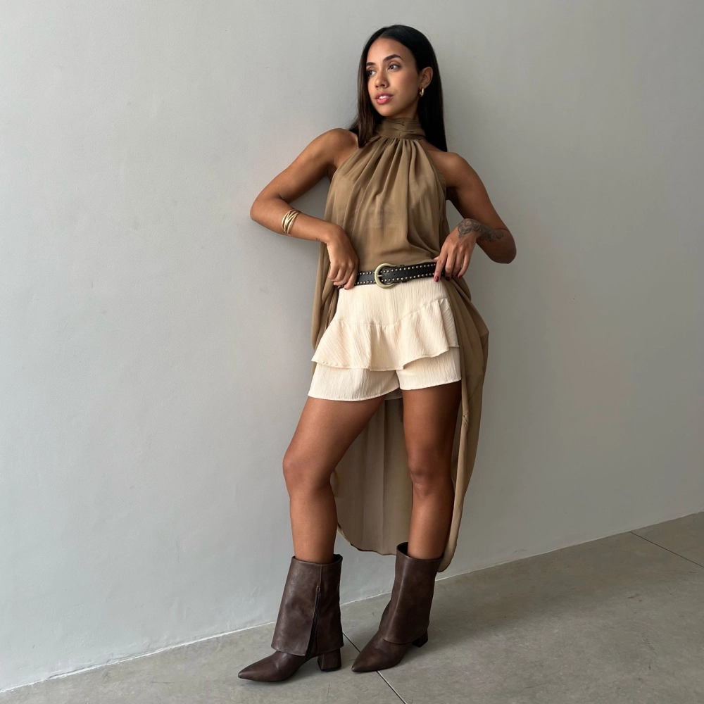 Shorts Iris - Creme 