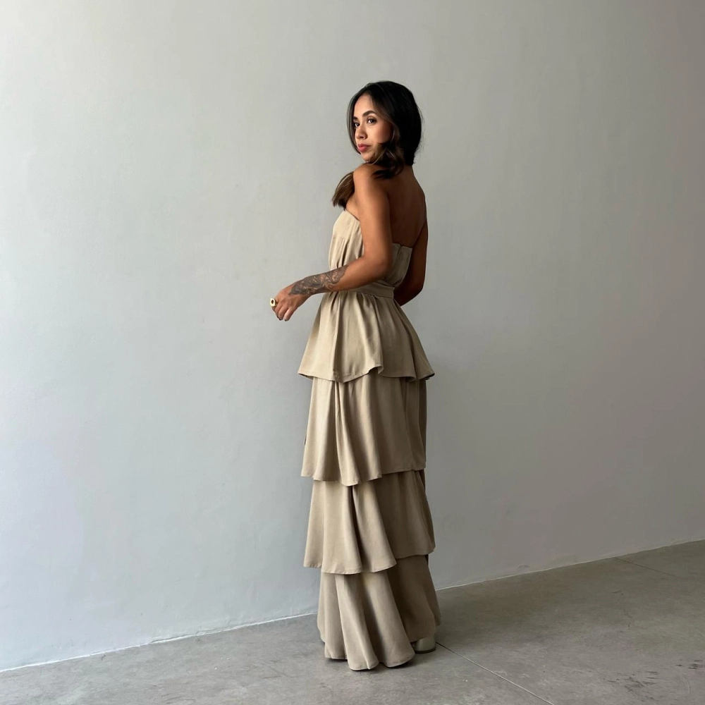 Vestido Gisele - Verde Oliva