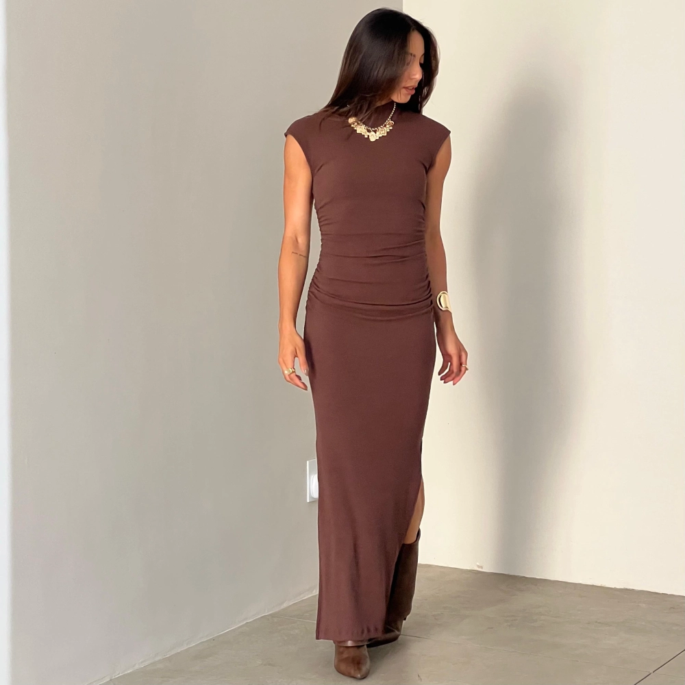 Vestido Sophia - Marrom