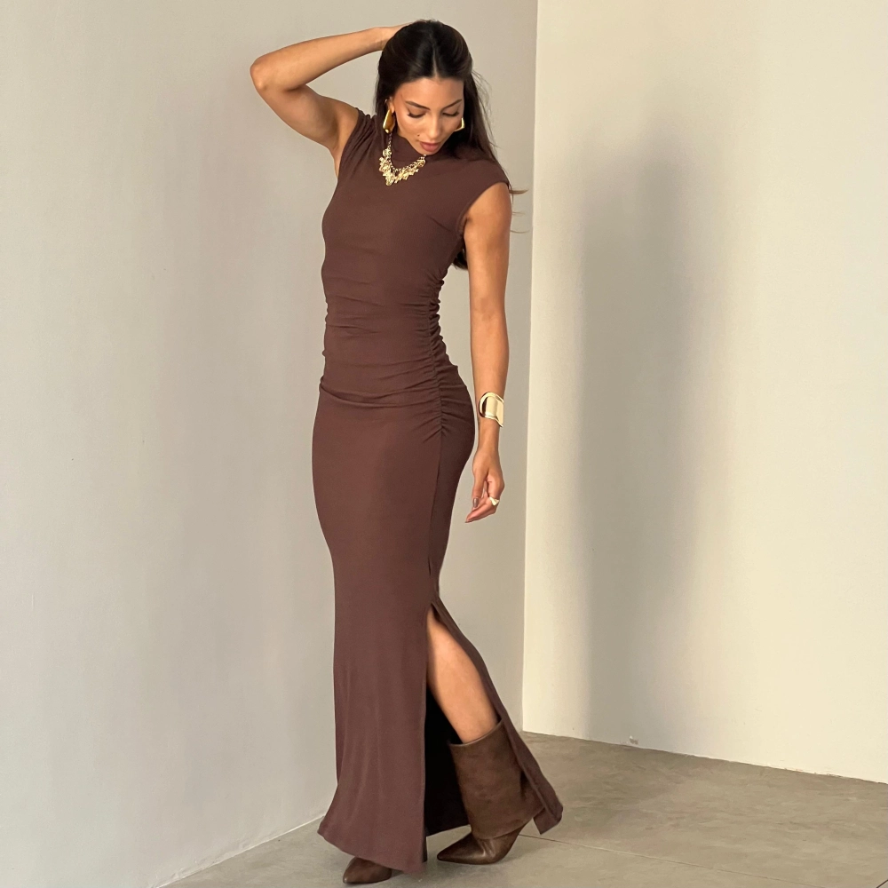 Vestido Sophia - Marrom