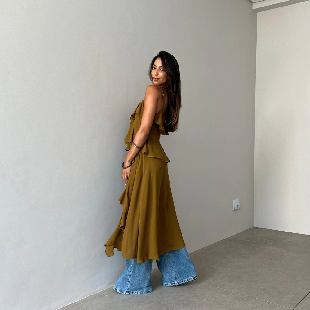 Bata Rebecca - Açafrão