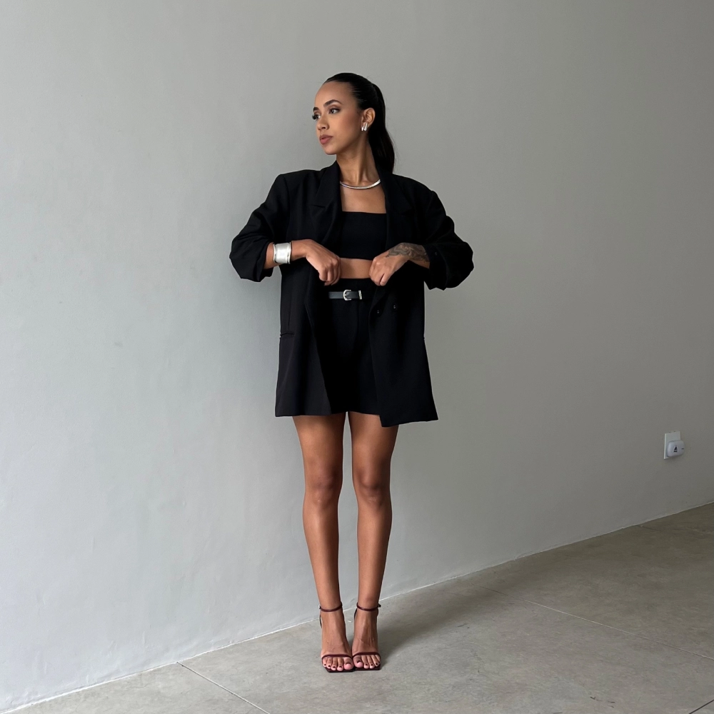 Blazer Analu - Preto