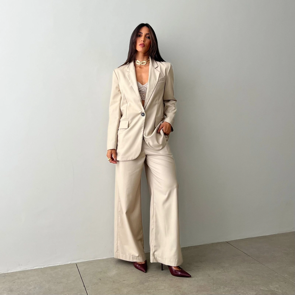Blazer Yasmin - Bege