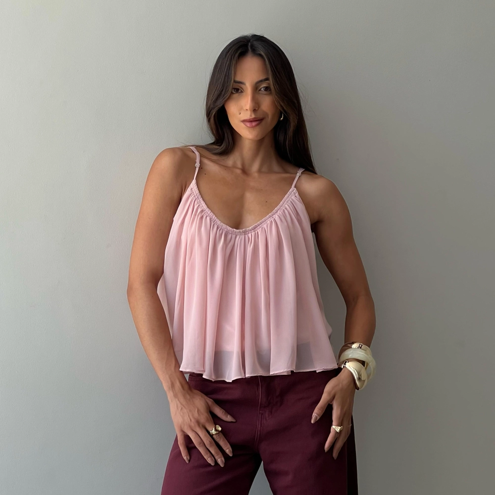 Blusa Bella - Rosa