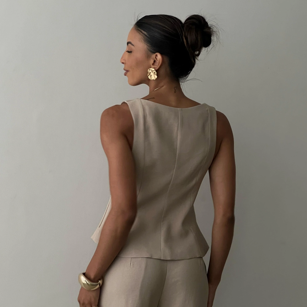 Blusa Catarina - Bege