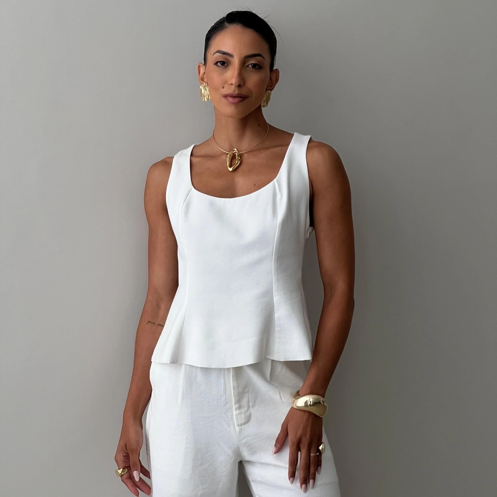 Blusa Catarina - Branco