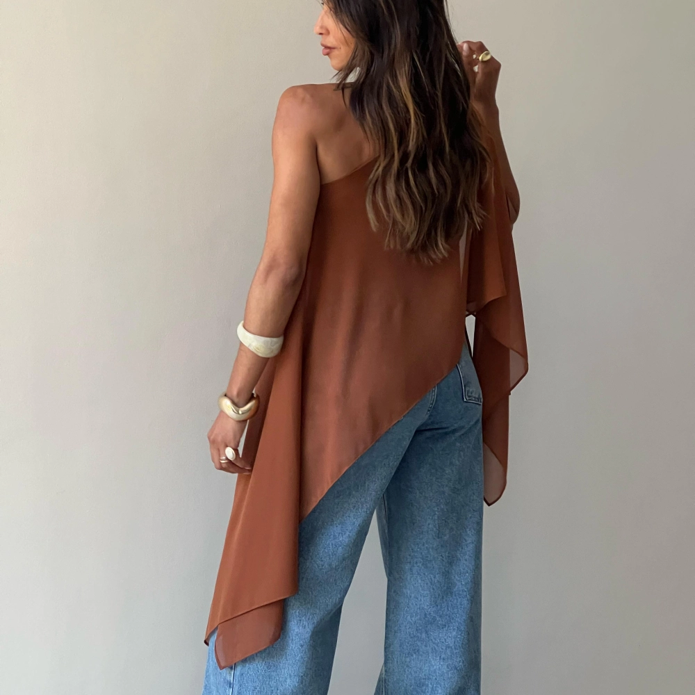 Blusa Elis - Caramelo