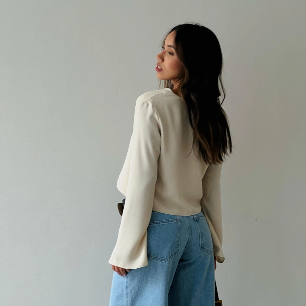 Blusa Emily - Areia
