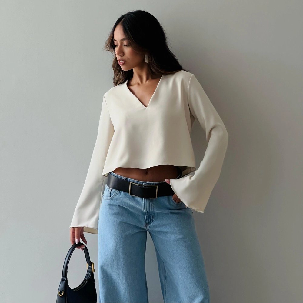 Blusa Emily - Areia