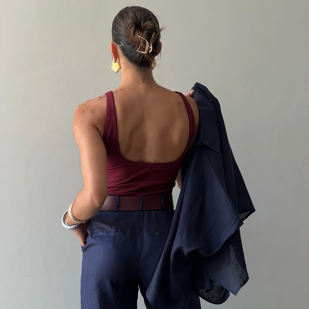 Body Bia - Bordô