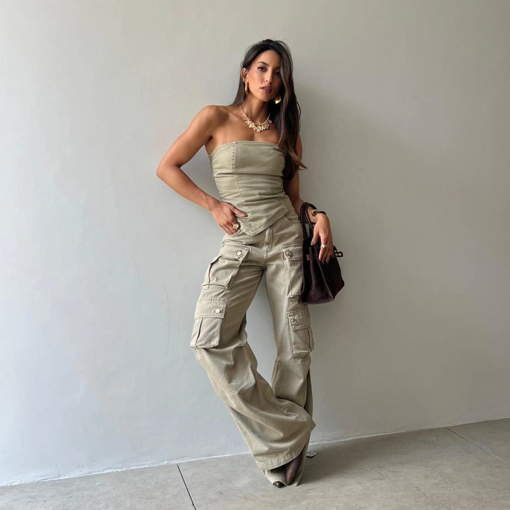 Calça Cargo Haley - Verde Oliva