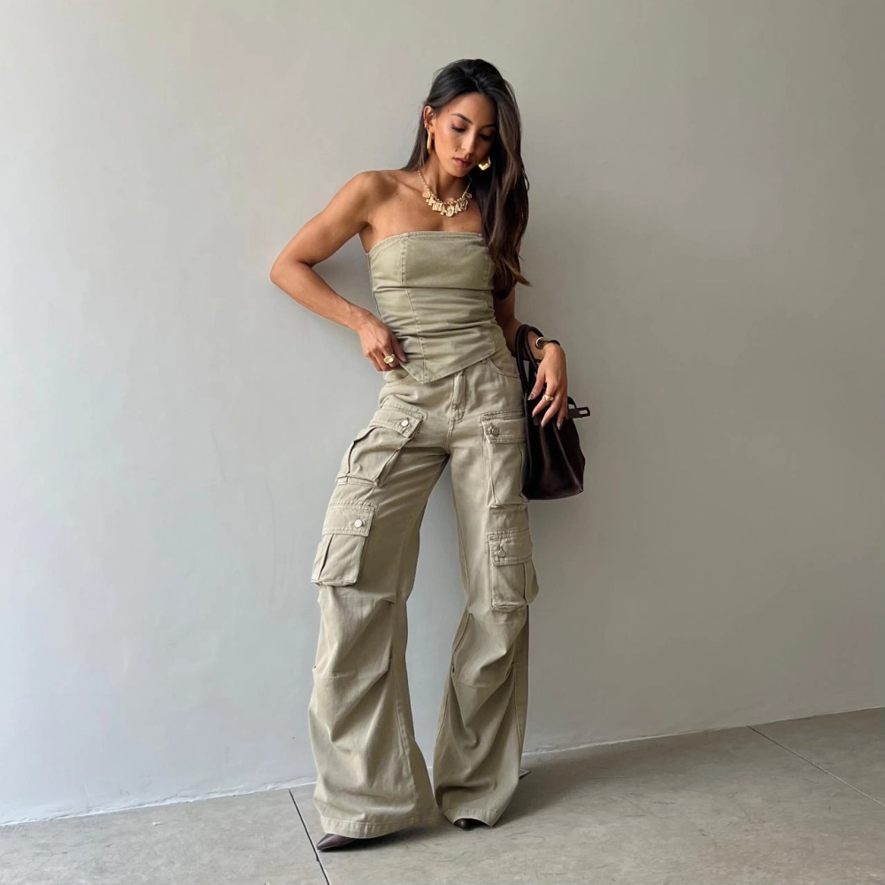Calça Cargo Haley - Verde Oliva