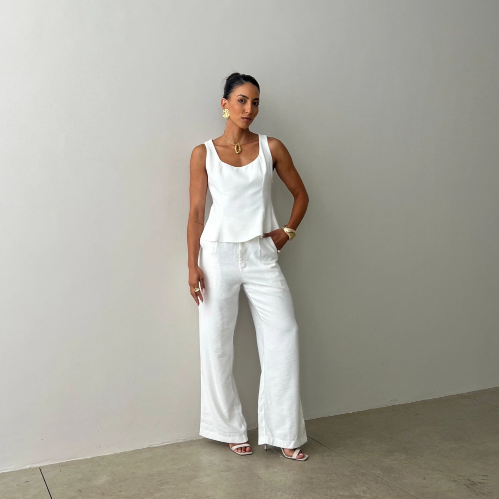 Calça Catarina - Branco