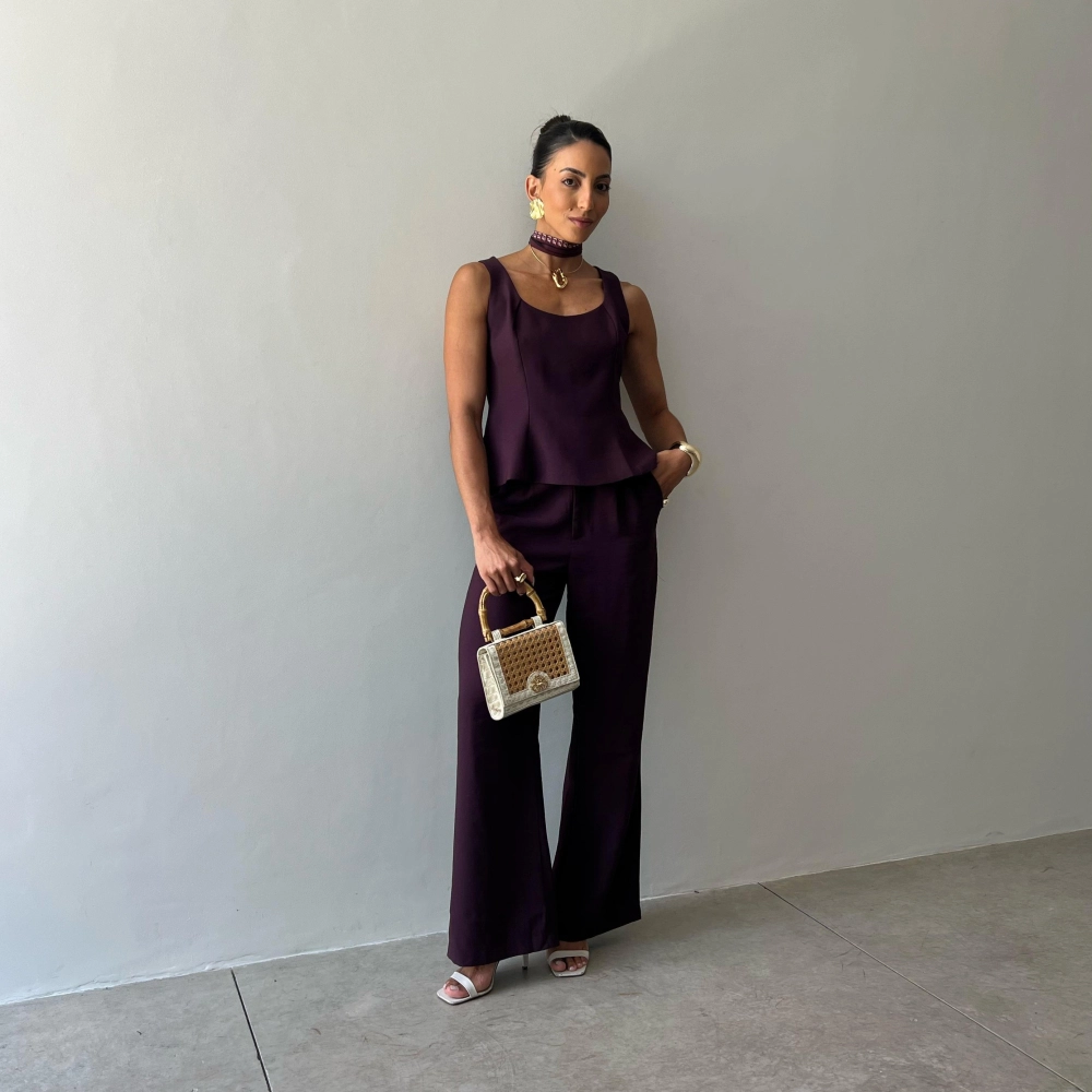 Calça Catarina - Uva