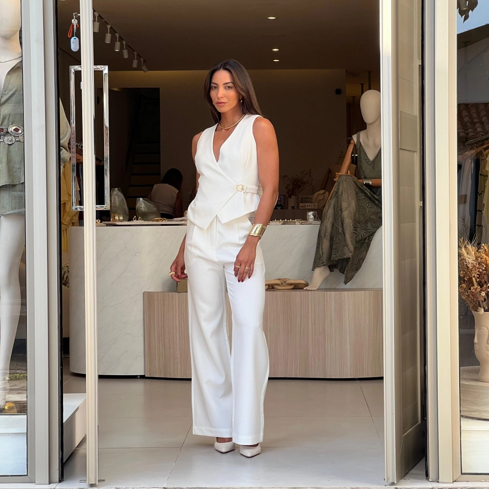 Calça Hellen - Branco