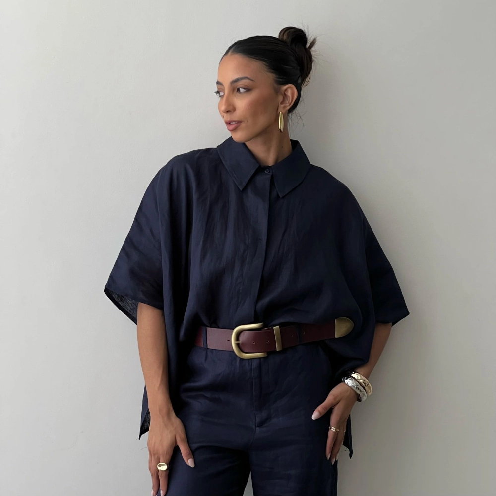 Camisa Noemi - Azul