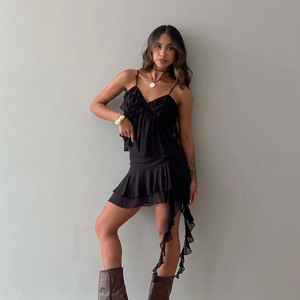 Conjunto Anny - Preto