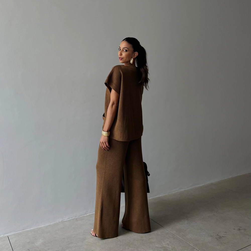 Conjunto Helen - Marrom