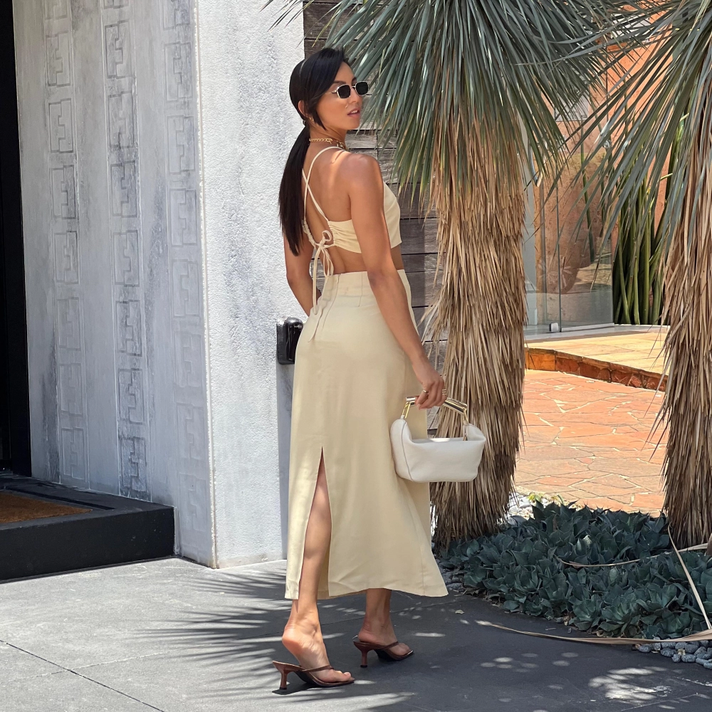 Conjunto Maya - Amarelo Manteiga